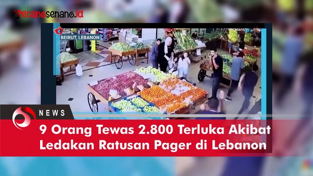 9 Orang Tewas 2.800 Terluka Akibat Ledakan Ratusan Pager di Lebanon
