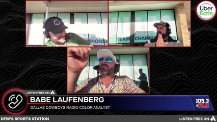Babe Laufenberg previews Cowboys/Ravens, talks run defense & O-line play