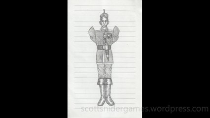 Soldier Pencil Sketch Video #398 (09-19-2024)