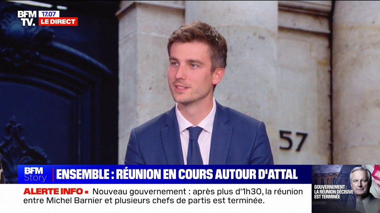 Gouvernement Barnier: "On est face à un spectacle assez désolant et désespérant", estime Léon Deffontaines (PCF)