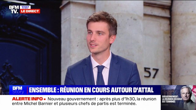 Gouvernement Barnier: On est face à un spectacle assez désolant et désespérant , estime Léon Deffontaines (PCF)