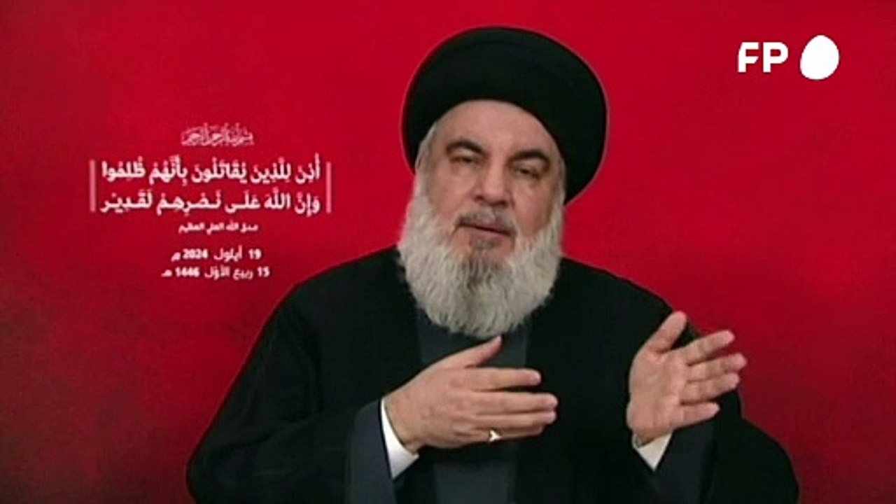 Nasrallah: Israel hat mit Pager-Attacken 'alle roten Linien überschritten'