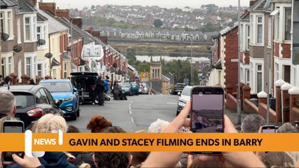 Gavin and Stacey filming ends for the final time in Barry