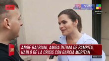 angie balbini, amiga de pampita, habló sobre la separación