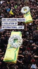 Are exploding pagers a violation of international law?