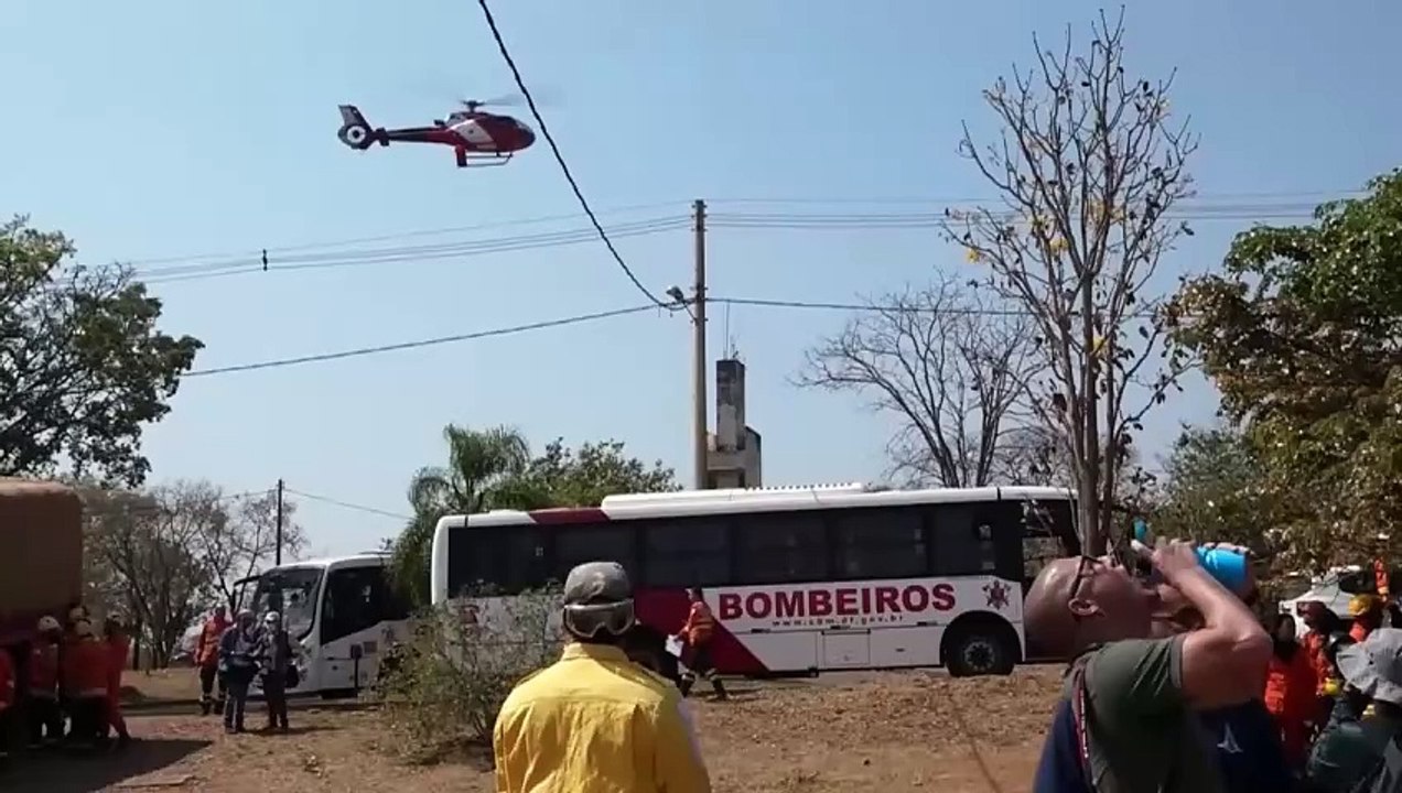Brasilia, cercada por los incendios, sufre una de las sequías más prolongadas de su historia