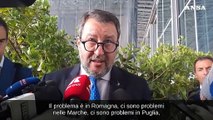 Maltempo in Emilia-Romagna, Salvini: 