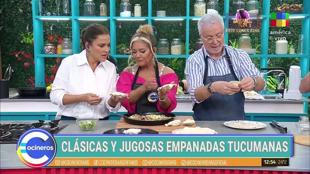 Gladys la bomba Tucumana y sus tips para armar y repulgar las empanadas