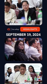 Today's headlines: Jed Mabilog, Alice Guo, Garma & Osmeña | The wRap | September 19, 2024