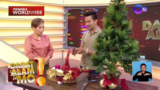 Christmas tree upcycling 101 | Dapat Alam Mo!