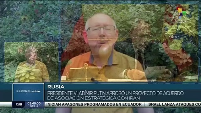 Rusia suscribe acuerdo de asociación estratégica con Irán