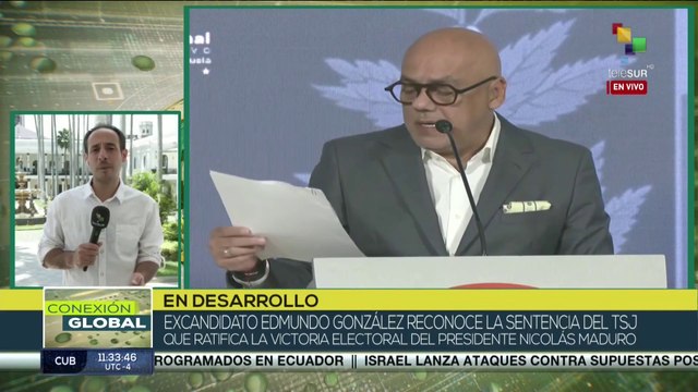 Excandidato Edmundo González acepta decisiones del TSJ