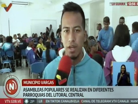 Las 5 generaciones debatieron ideas en asambleas populares en el edo. La Guaira