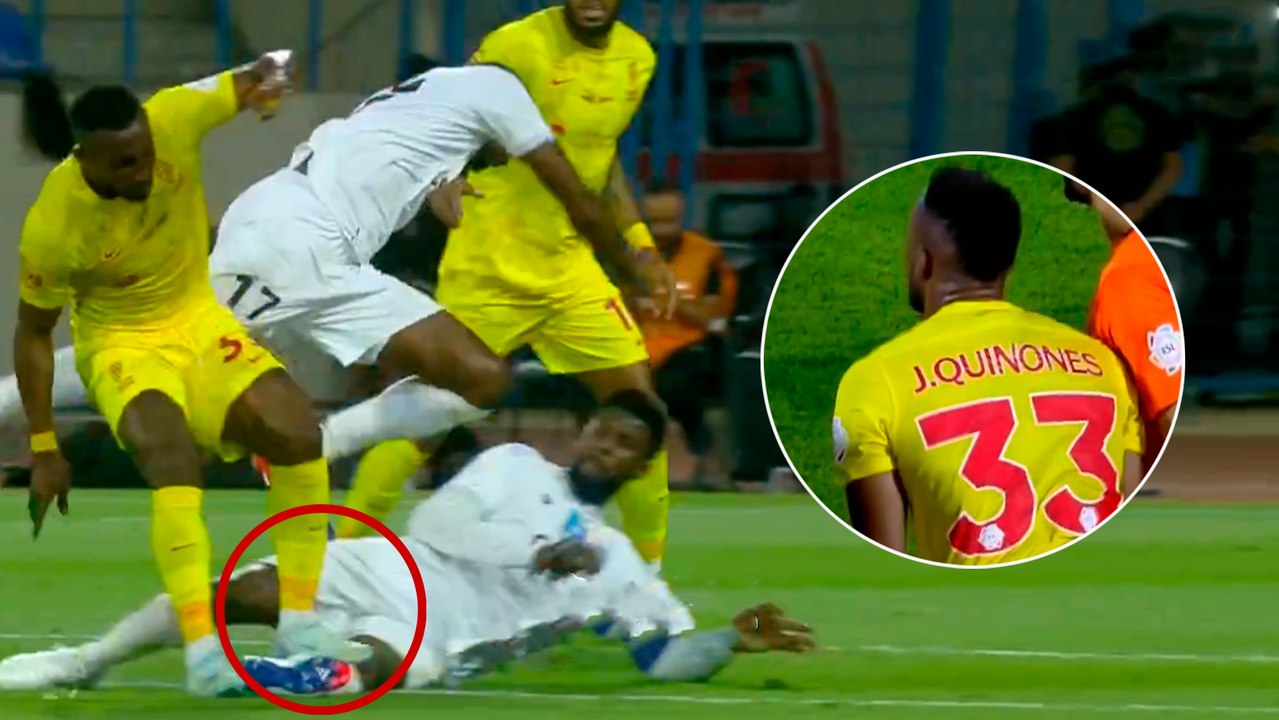 Julián Quiñones sufre su primera expulsión con Al-Qadsiah de Arabia Saudita