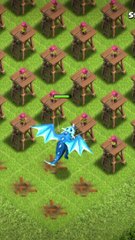 Max Electro Dragon vs. Archer Tower Army!