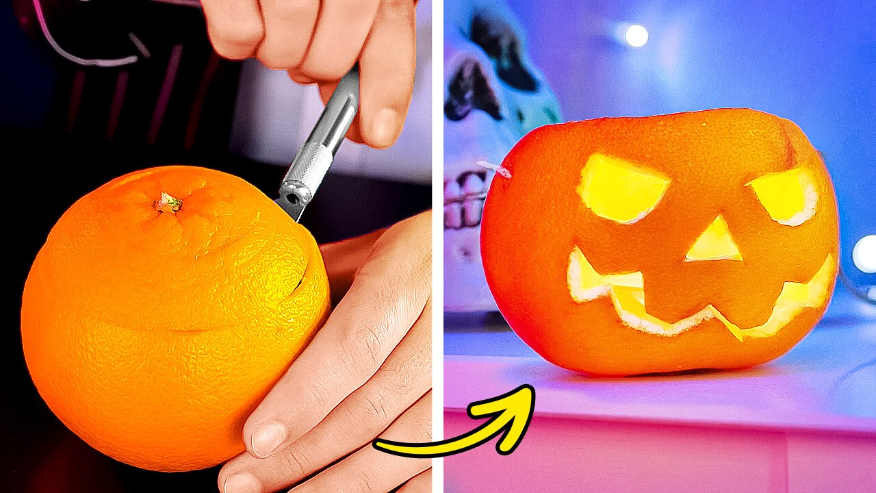 ASTUCES DE BRICOLAGE EFFRAYANTES POUR HALLOWEEN QUE VOUS DEVEZ ESSAYER ! 