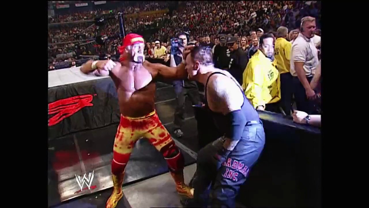 The Undertaker vs Hollywood Hulk Hogan (WWF Undisputed Championship Match) WWE Judgement Day 2002 HD