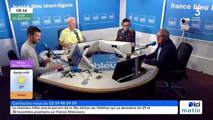 19/09/2024 - invité : Philippe Faure, président du syndicat des eaux autour à Artix