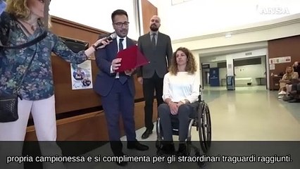 Paralimpiadi, Torino: il Cto premia l'atleta e chirurga Mijno