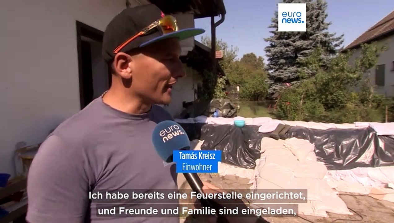 Ungarn bereitet sich auf schwere Überschwemmungen vor