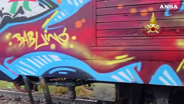 Principio d'incendio su un treno nel Mantovano, 9 studenti in ospedale
