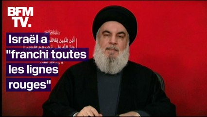 Attaques au Liban: la réaction du chef du Hezbollah, Hassan Nasrallah  accuse Israël d’avoir « franchi toutes les lignes rouges »