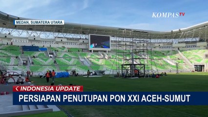 Pj Gubernur Sumut Pastikan Persiapan Closing Ceremony PON XXI Dilakukan dengan Baik