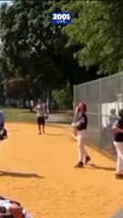 Árbol cae sobre beisbolistas en pleno partido. Sucedió en Nueva Jersey #EEUU