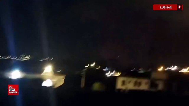 İsrail, Lübnan'daki Hizbullah hedeflerini bombalıyor