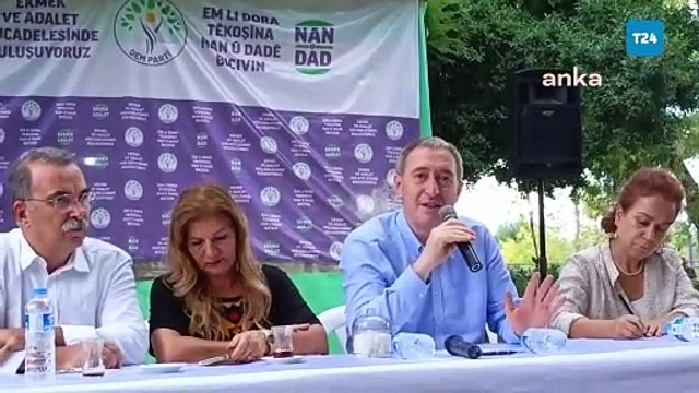 DEM Parti Eş Genel Başkanı Tuncer Bakırhan: En düşük emekli aylığı 32 bin lira olmalı