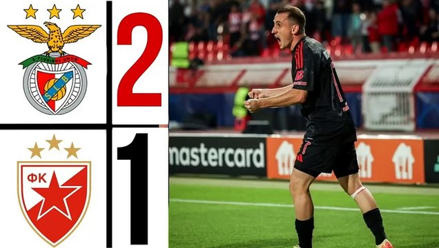 crvena zvezda vs benfica (2:1) red star vs Benfica | Kerem Aktürkoğlu Gol - UEFA Champions League