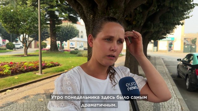 Жители Португалии страдают от последствий пожаров