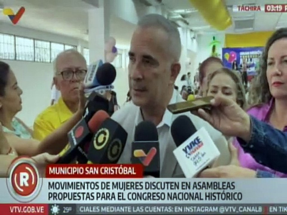 Féminas del estado Táchira debaten propuestas para el Gran Congreso del Bloque Histórico