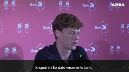 Milano-Cortina, Sinner: "Portare la fiaccola? Mi piacerebbe"