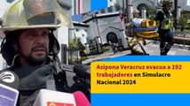 Asipona Veracruz evacua a 192 trabajadores en Simulacro Nacional 2024
