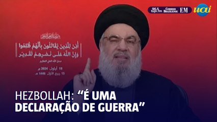 Chefe do Hezbollah fala sobre explosões no Líbano