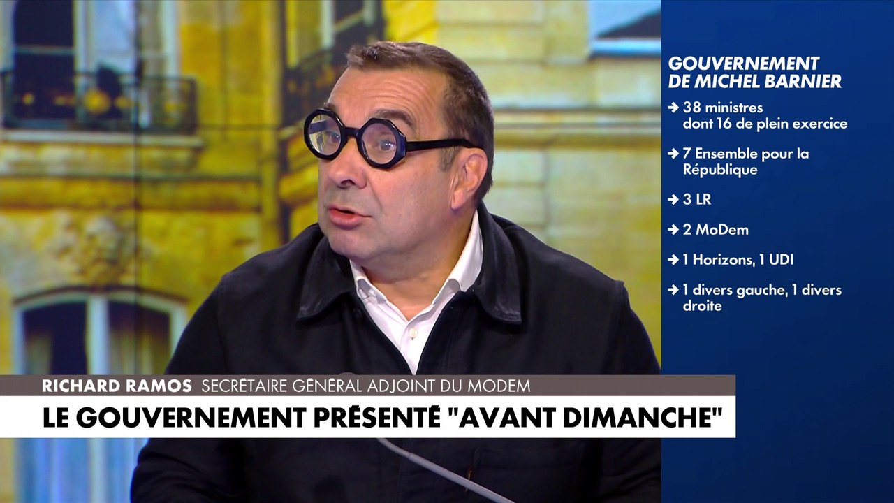 Richard Ramos : «On les connaît les deux membres du Modem qui pourraient intégrer le gouvernement : Jean-Noël Barrot et Geneviève Darrieussecq»