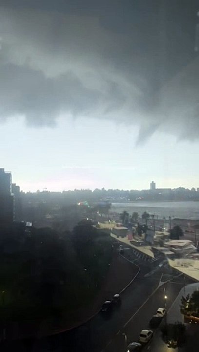 Temporal en Montevideo