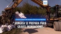 Hungría se prepara para las peores inundaciones de la última década