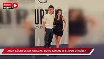 Arda Güler ve kız arkadaşı el ele objektiflere poz verdi