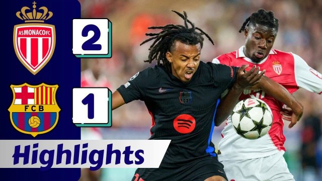 Gol de Lamine Yamal | Mónaco vs Barcelona2 -1 Resumen | Liga de Campeones de la UEFA 2024