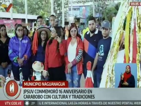 Carabobo | JPSUV del mcpio. Naguanagua celebra su 16 aniversario con actividades culturales