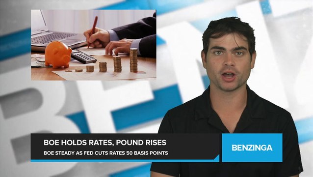 Bank Of England Holds Rates Steady Amid Federal Reserve's 50-Basis-Point Rate Cut