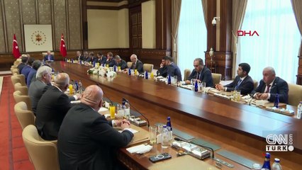 Cumhurbaşkanı Erdoğan TFF heyetini kabul etti