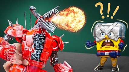 SpongeBob vs Skibidi Titan: The Ultimate Showdown You Didn't Expect! 