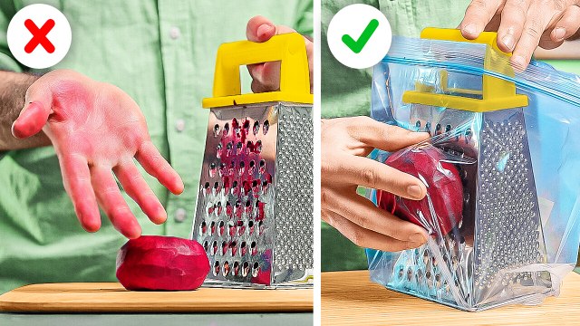 WANT TO COOK LIKE A PRO? ‍ WATCH THESE GENIUS KITCHEN HACKS