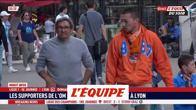 Les supporters de l'OM interdits de déplacement à Lyon - Foot - Ligue 1