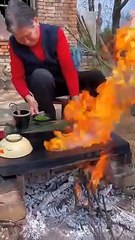 Chinese Burger Outdoor BBQ mutton skewers