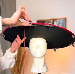 DIY Elegant Boater Hat: Step-by-Step Crafting Guide 🧵