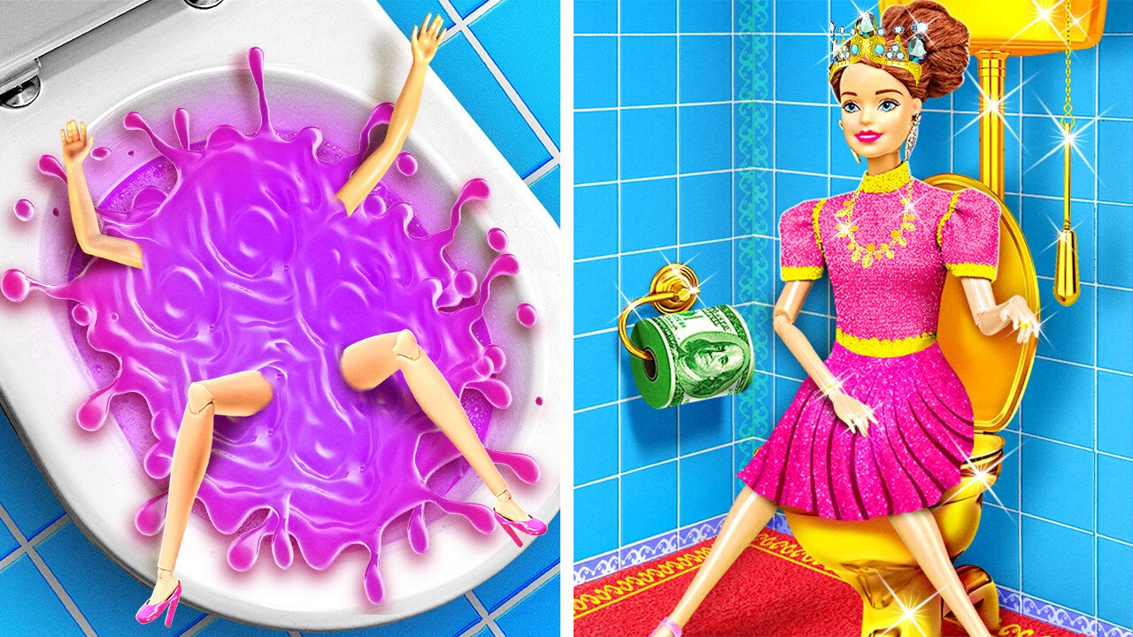 RICH VS POOR TOILET CANDY Which One Do You Think Is Better? #shorts